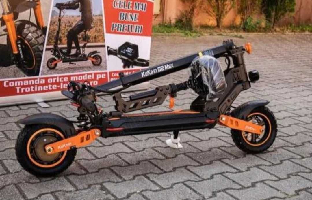 OFERTA KUKIRIN G2 Max,autonomie max 80km, motor 1000W, acumu