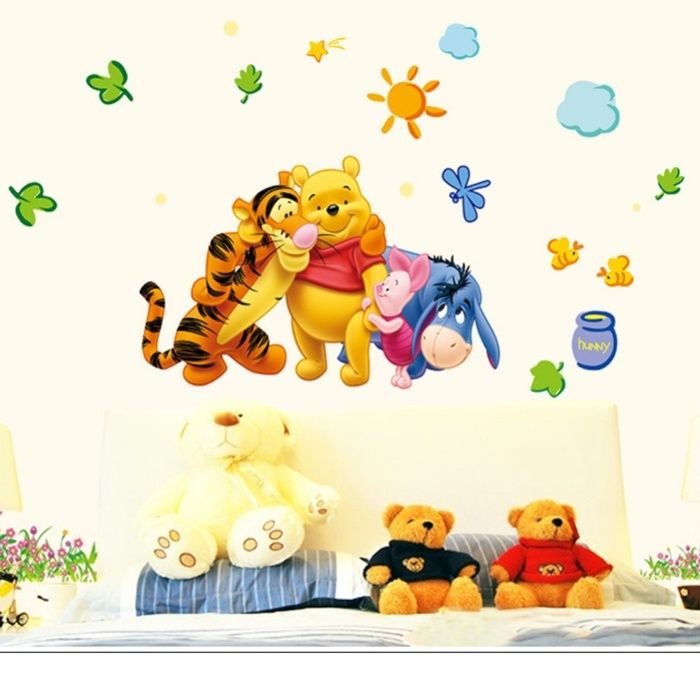 STICKER perete personaje Winnie the Pooh DESENE ANIMATE decorativ
