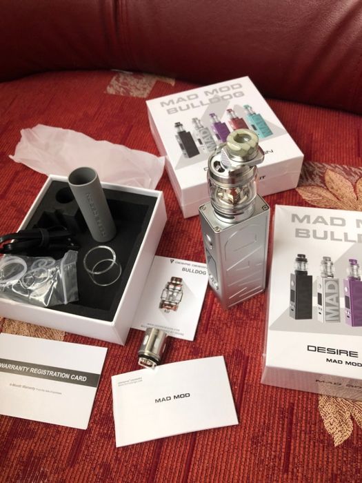 Kit Desire Mad Mod 108W (21700) with Bulldog Mesh Tank SIGILAT