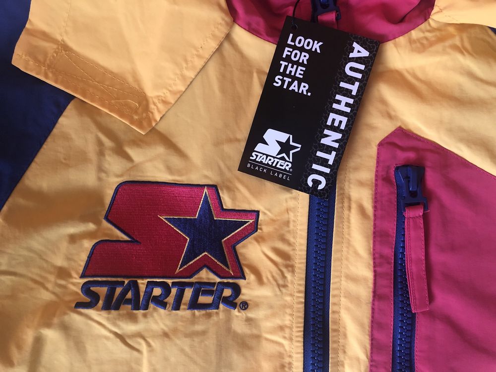 Starter Black Label Multicolored Logo Jacket ОРИГИНАЛ мъжко яке S/М/L