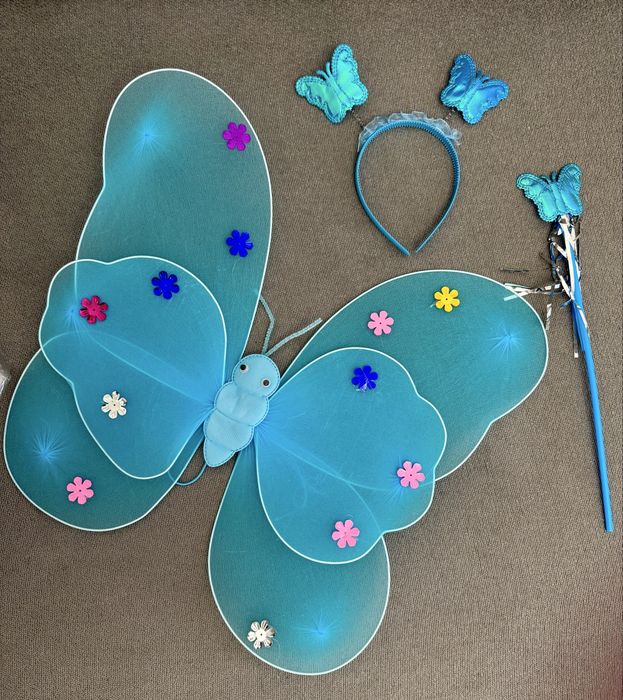 Детские крылышки-бабочки