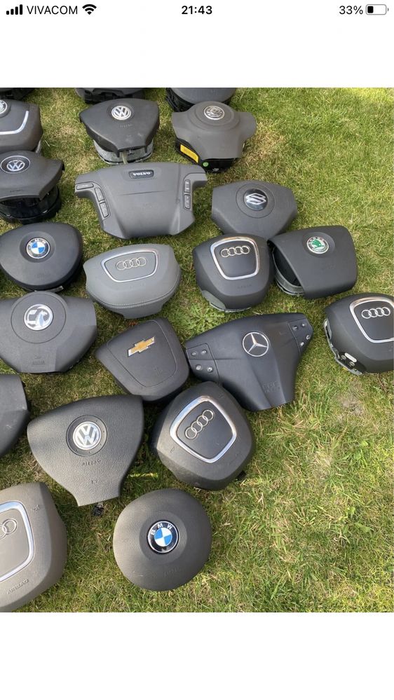 Еърбег, airbag, еърбеци различни марки и модели