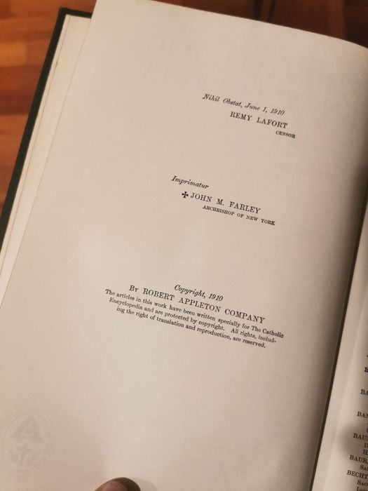 The Catholic Encyclopedia