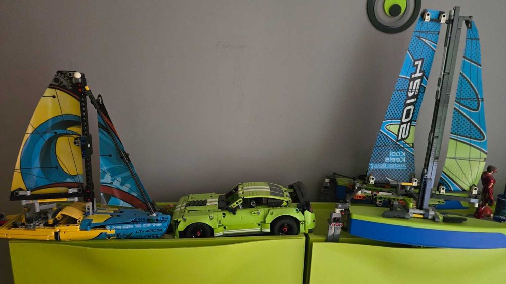 Lego модели Кола и Яхти