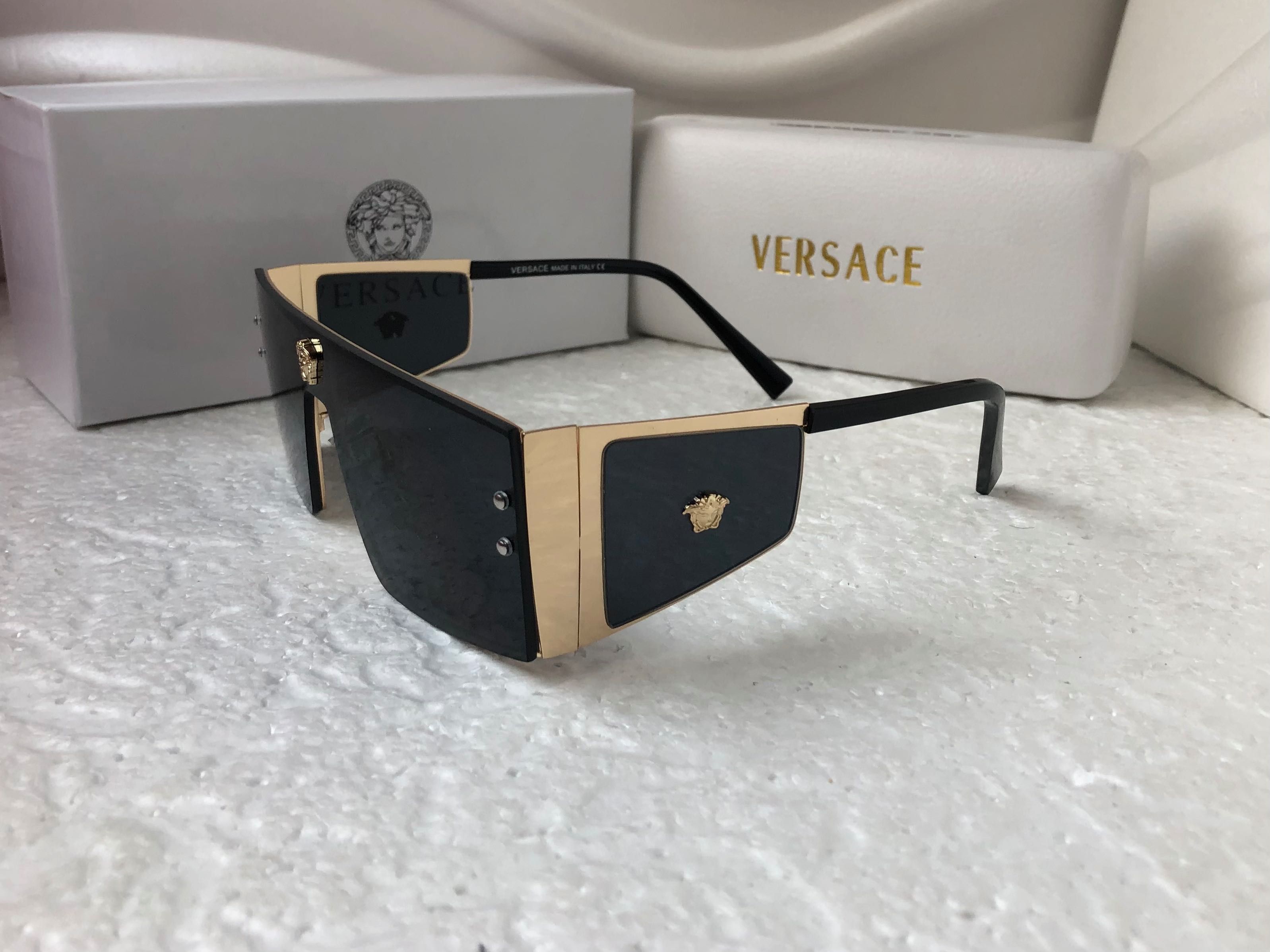 ochelari de soare pentru bărbați și femei o mască Versace
