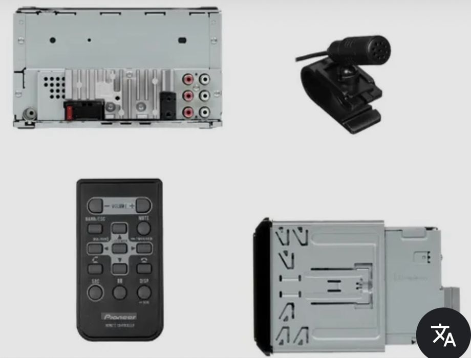 Pionner 725 orginal mafon hali yangidek fleshka disk ulanmagan hali