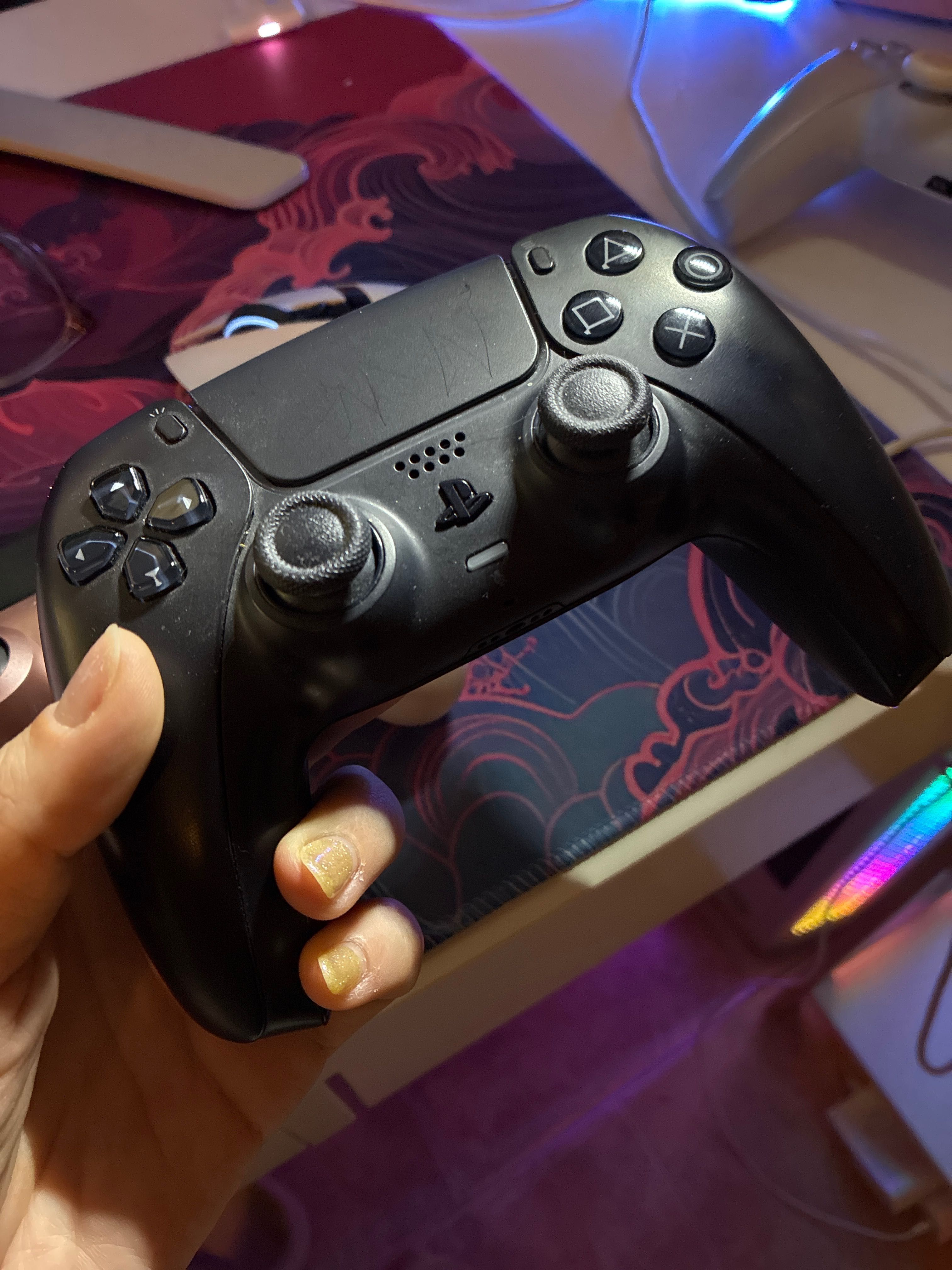 Контролер за ps5 черен