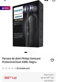 Periuta de dinti Philips Sonicare ProtectiveClean 4300, Negru