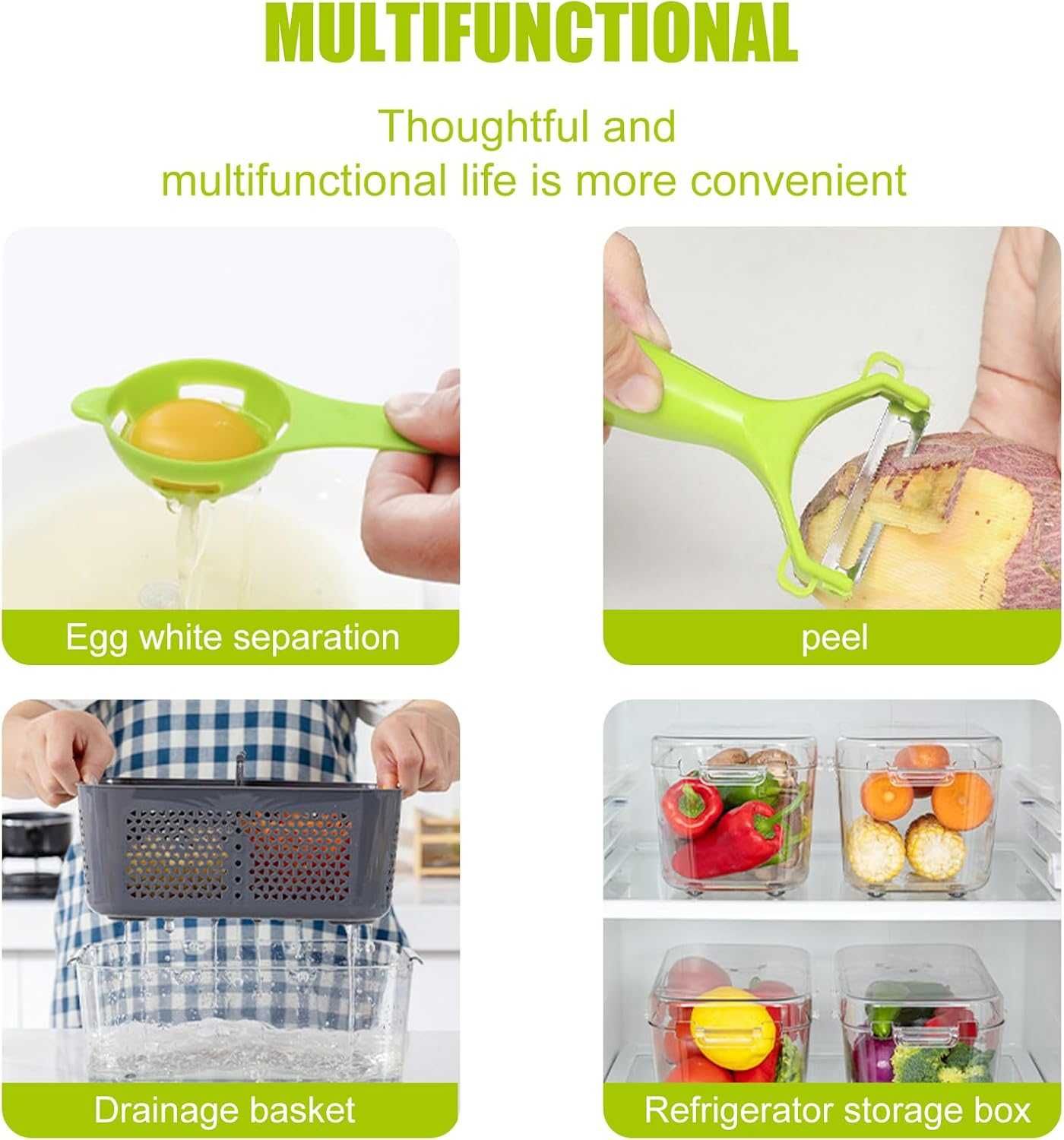 Ренде за плодове и зеленчуци Veggie Slicer, Многофункционално 22части