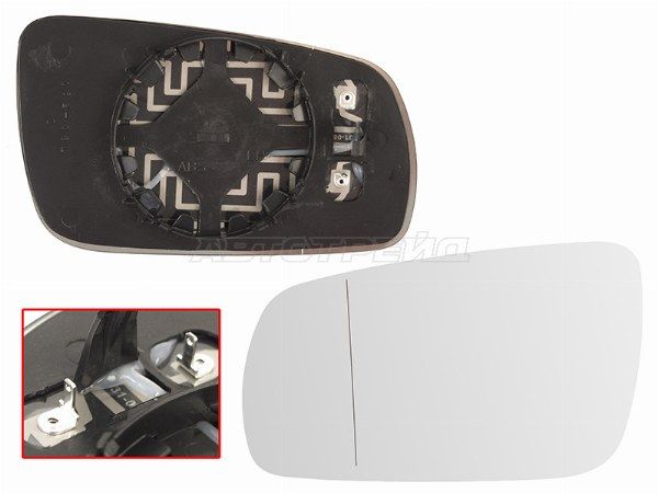 Полотно зеркала Volkswagen Golf