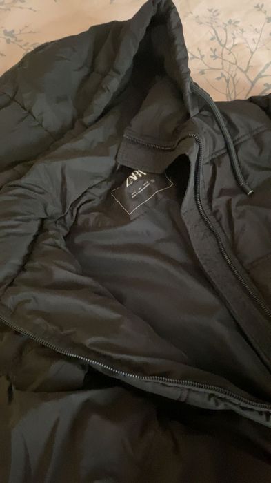 Зимно черно яке Зара