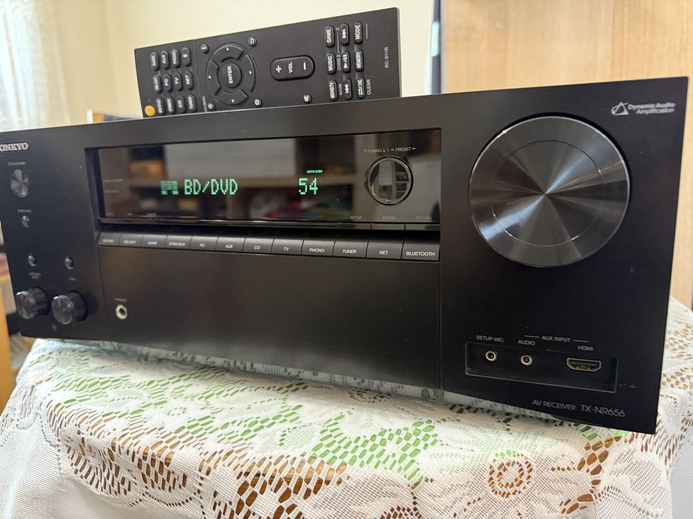Onkyo TX-NR656 Bluetooth Wi-Fi дистанционно