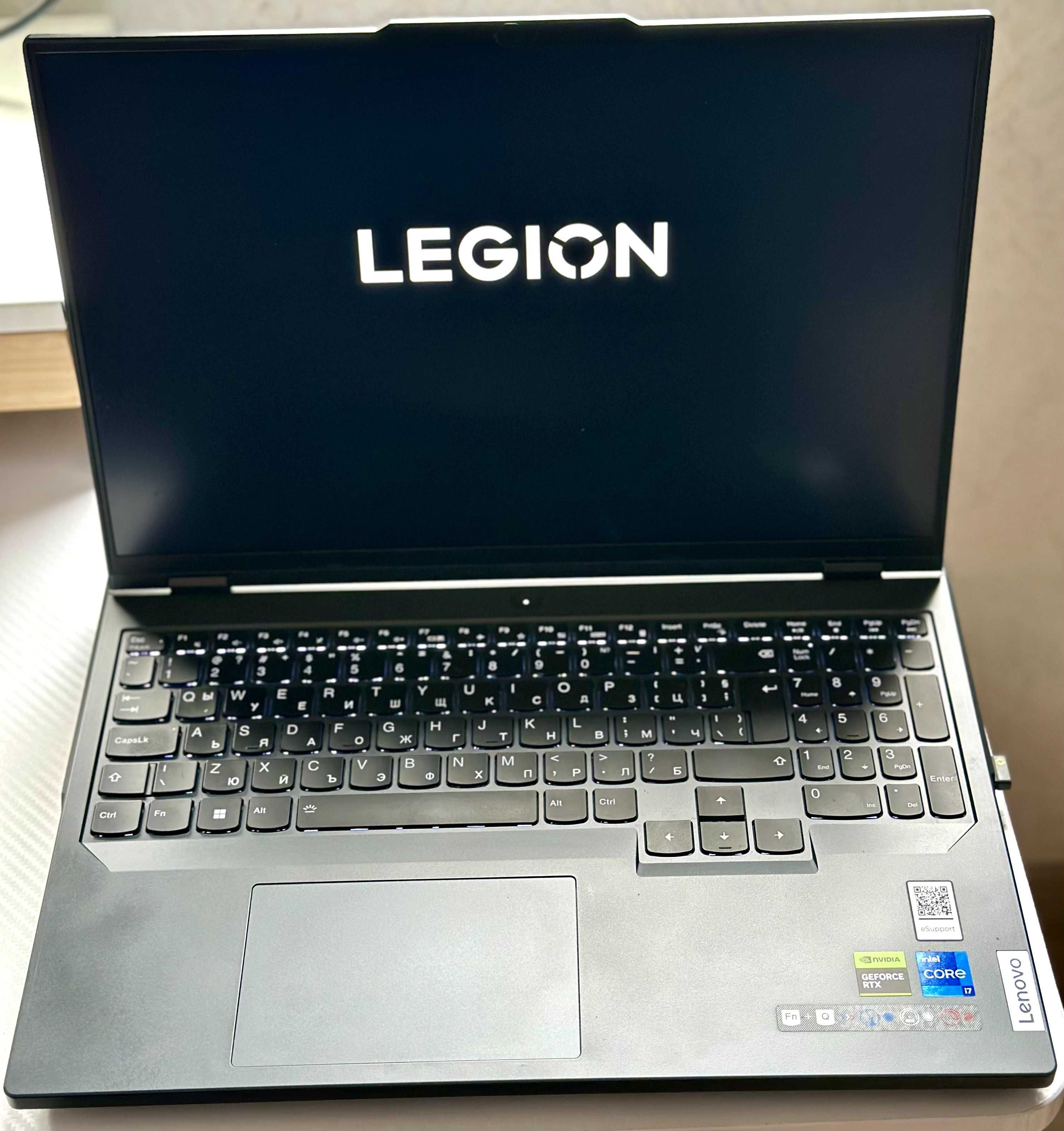 Legion 5 pro с NVIDIA GeForce RTX 4070 (8GB) + раница Genesis