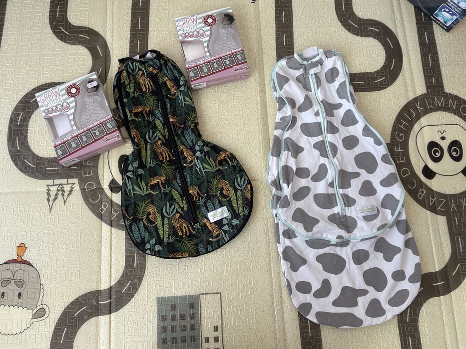 чувалче за сън с опция повиване размер 0-18м