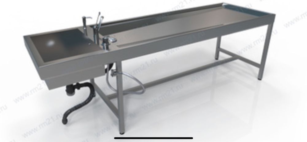 Стол патологоанатомический СА-01, новый, в упаковке
