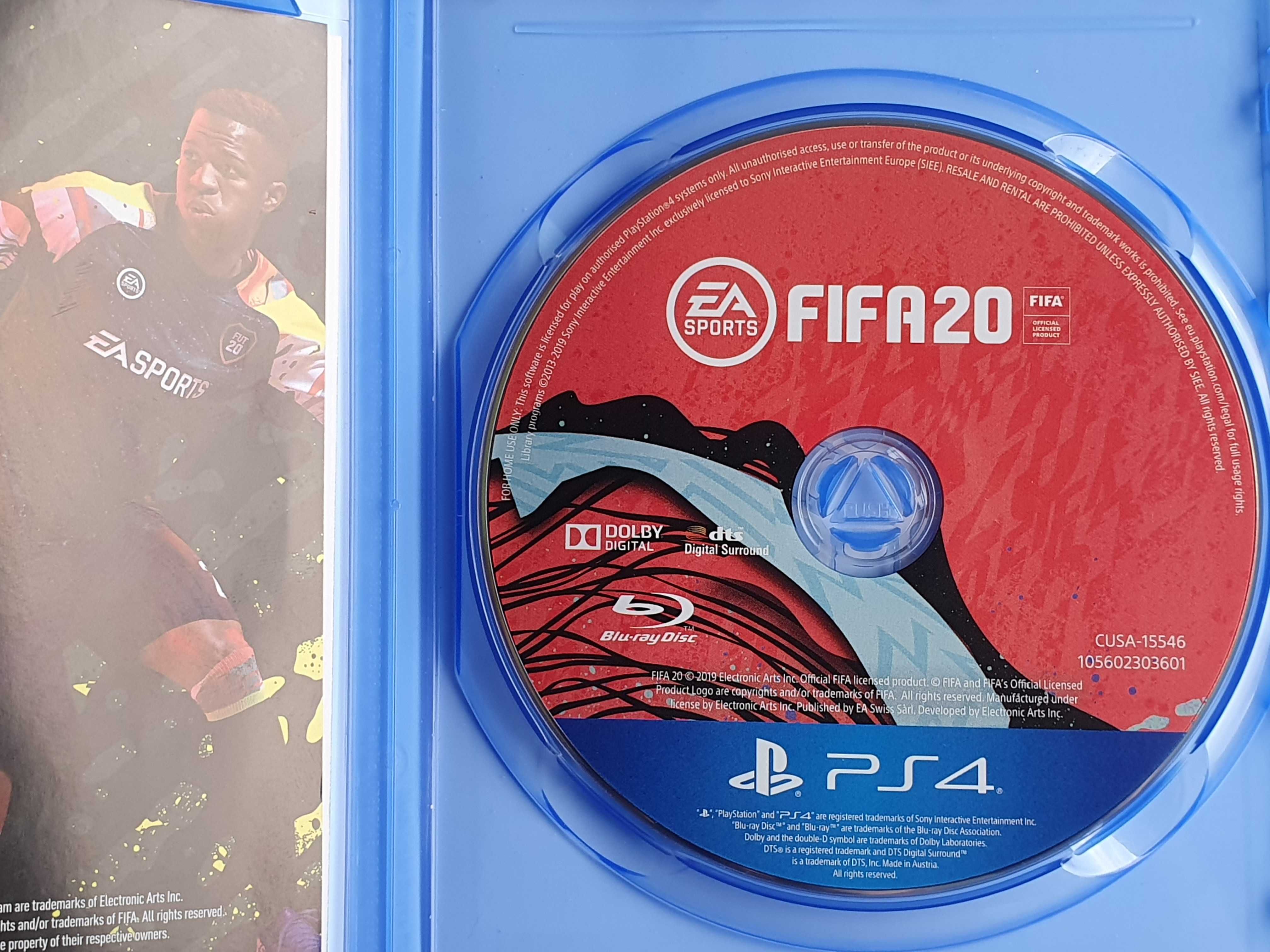 FIFA 20 PS4 Playstation 4 ФИФА 2020 Плейстейшън 5 PS5 футбол мач игра