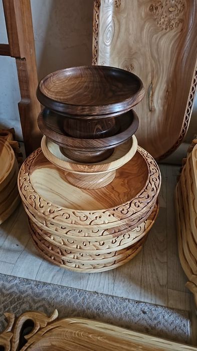 Астау из ясеня и карагача.