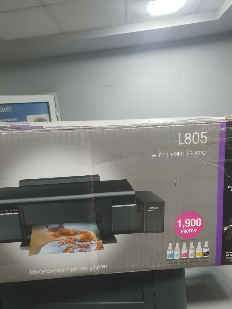 epson l805 xolati yangi