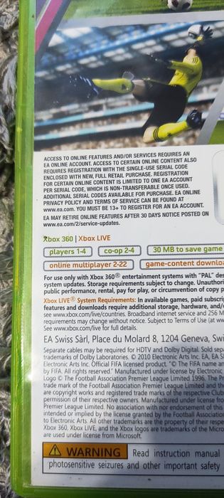 Transport 14lei Joc/jocuri Fifa 11/2011 Xbox360 + multe alte jocuri