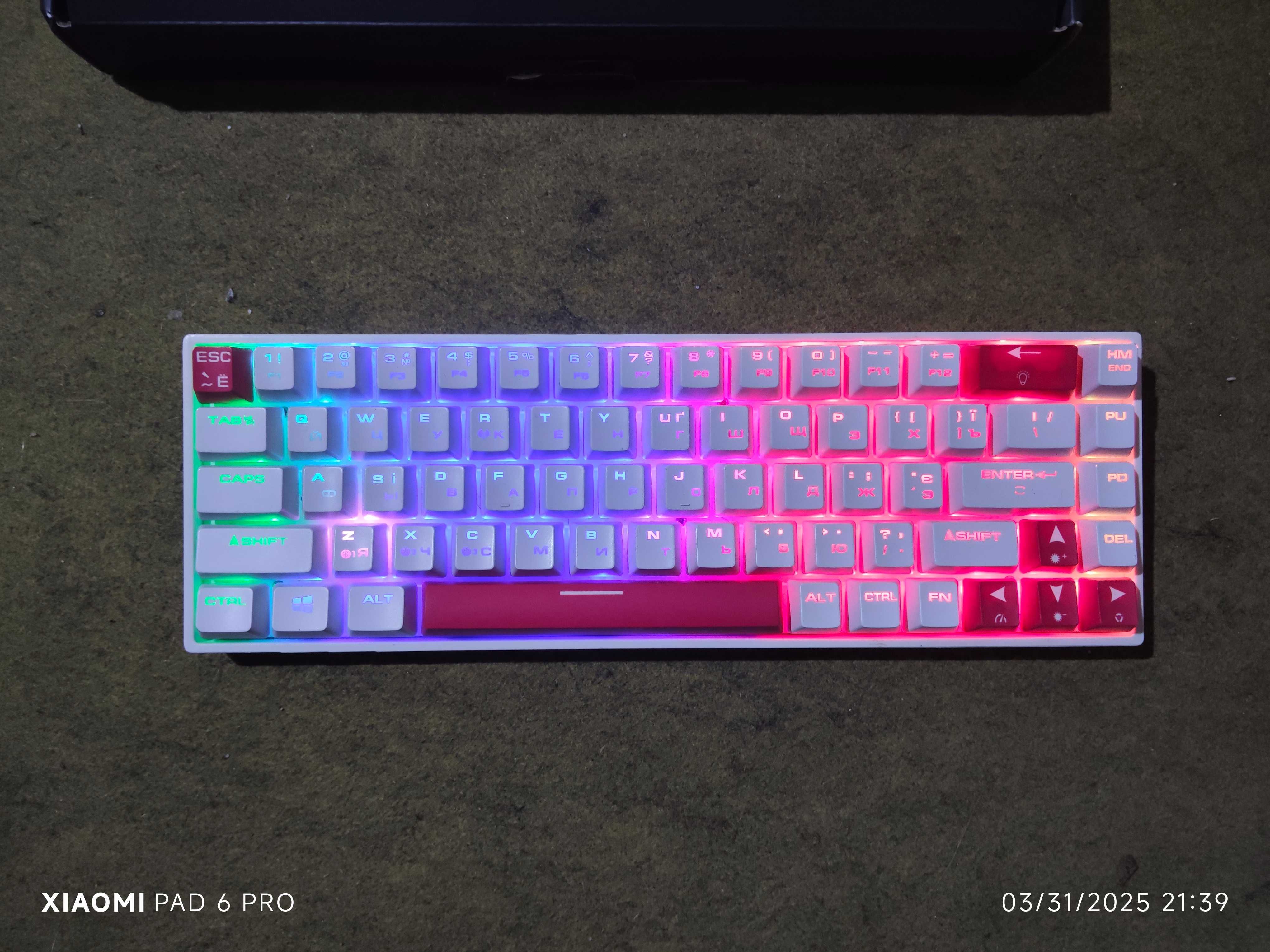 Simsiz, o'yin, mexanik klaviaturasi 2E GAMING klaviaturasi KG380, RGB
