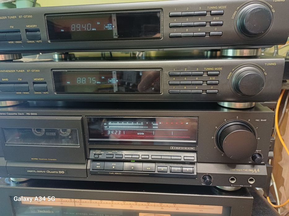 Technics st gt350 tuner radio oldschool