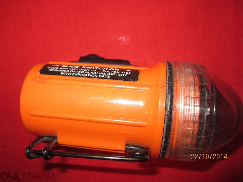 прожектор с антикварна стойност Fulton Mx993/u Military flashlight +ин