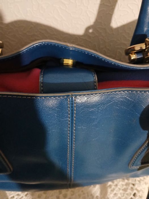 Чанта в цвят Деним