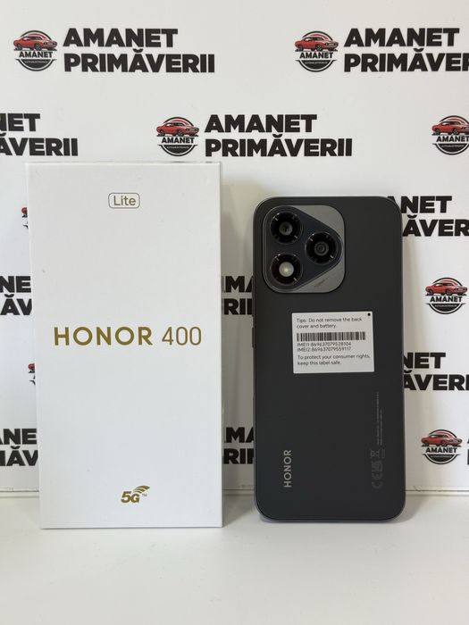Honor 400 Lite NOU 256 GB 8GB Ram Black