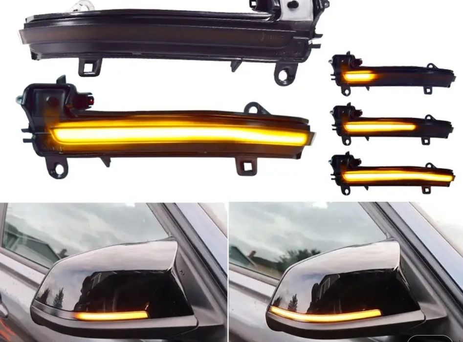 Semnalizare dinamica LED BMW Seria 1 2 3 4 F20 F30 F34 F36 E84