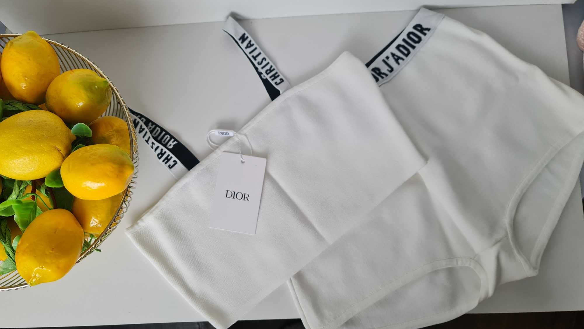 Dior underwear white