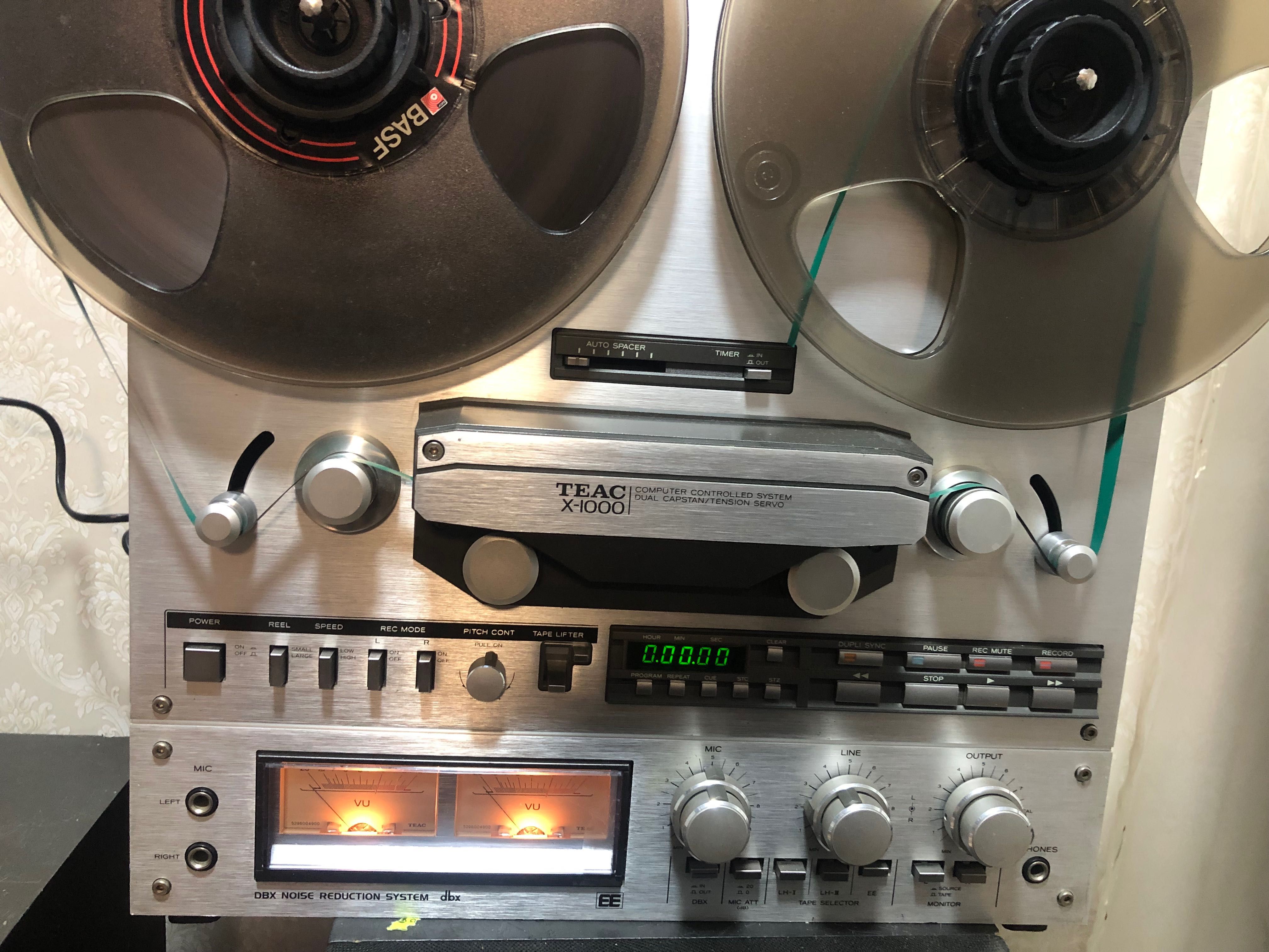 Vintige magnetofon Teac X1000