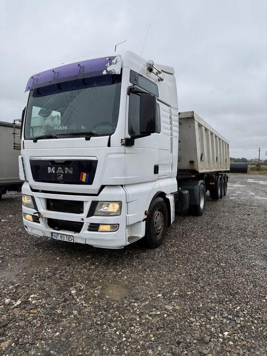 MAN TGA TGS - semiremorca basculabila