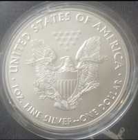 Vând monedă ( lingou ) de argint fin 999