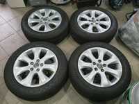 Jante opel Zafira C, Astra J 5x115, cu anvelope 215 60 17 Dunlop noi