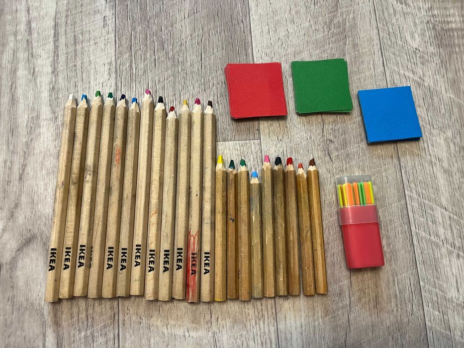 Все за 500, карандаши Икея..