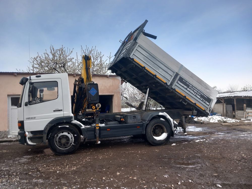 Ofer servicii de transport TIR, Basculanta si Macara