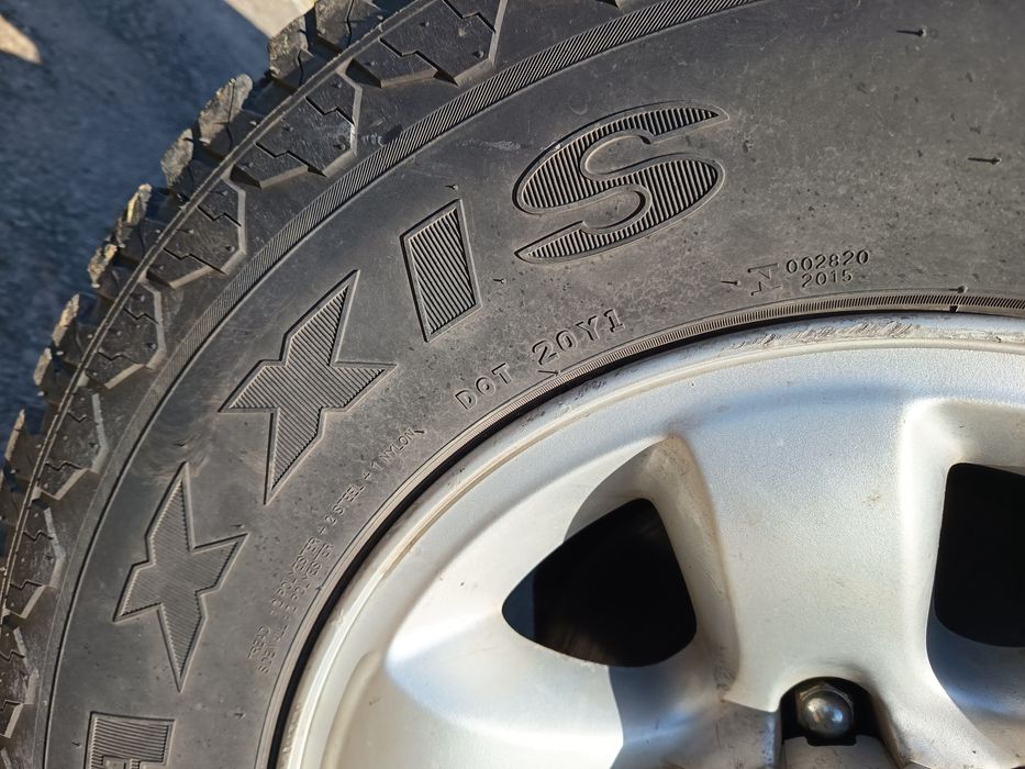 Anvelope și jante 6x139.7 16 Nissan patrol off road maxxis