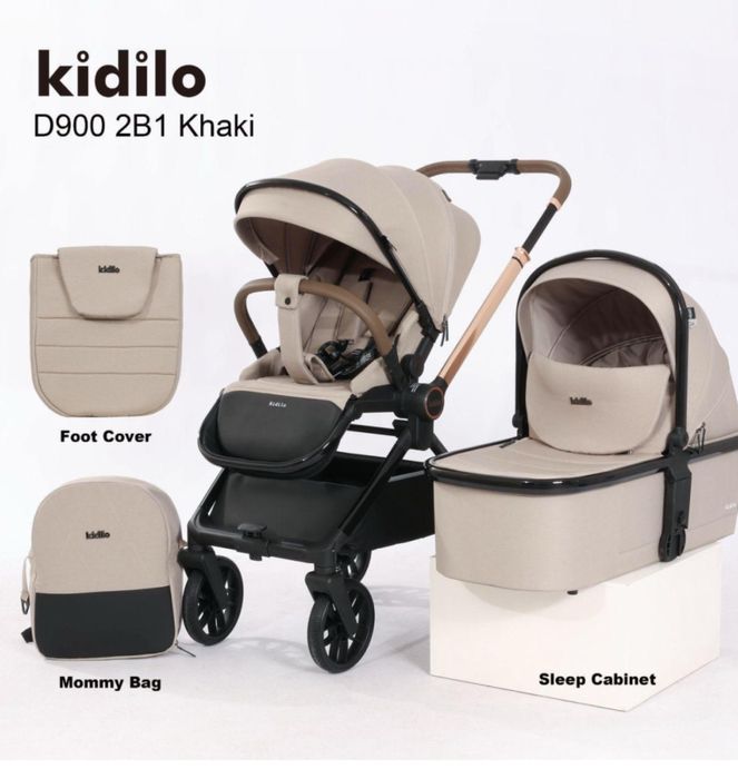Коляска kidilo почти новый