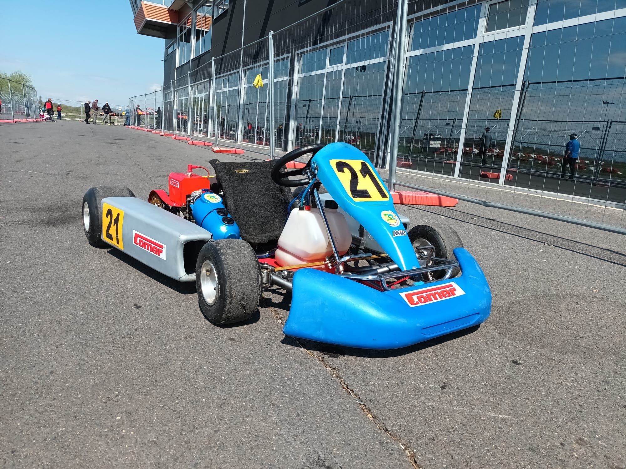 Kart cu motor Comer in 2 timpi