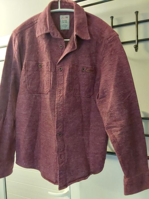 Мужская теплая рубашка б/у