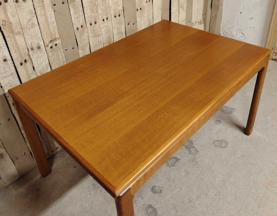 Masa veche LUBKE Design, stil Mid-Century, extensibila Germania