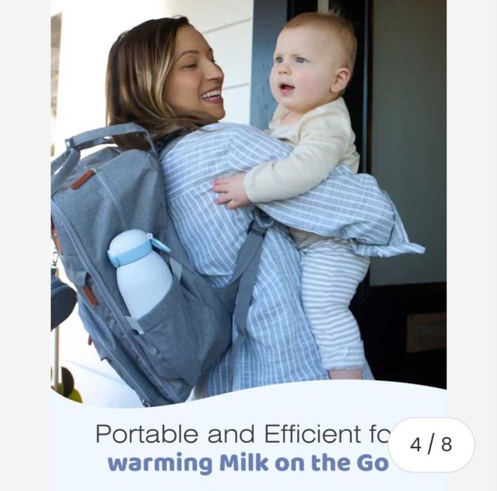Преносим нагревател за мляко Grownsy