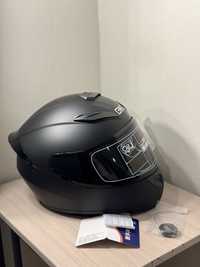 шлем Gike матовый черного цвета