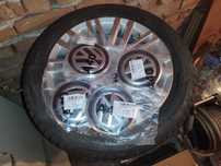 Джанти за VW Up 5,5Jx15 ET40+гуми Goodyear 185/55/15 86V+центр. к-ки