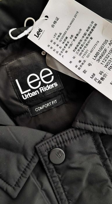 НОВО LEE urban riders down Jacket пухено яке XL /Оригинал