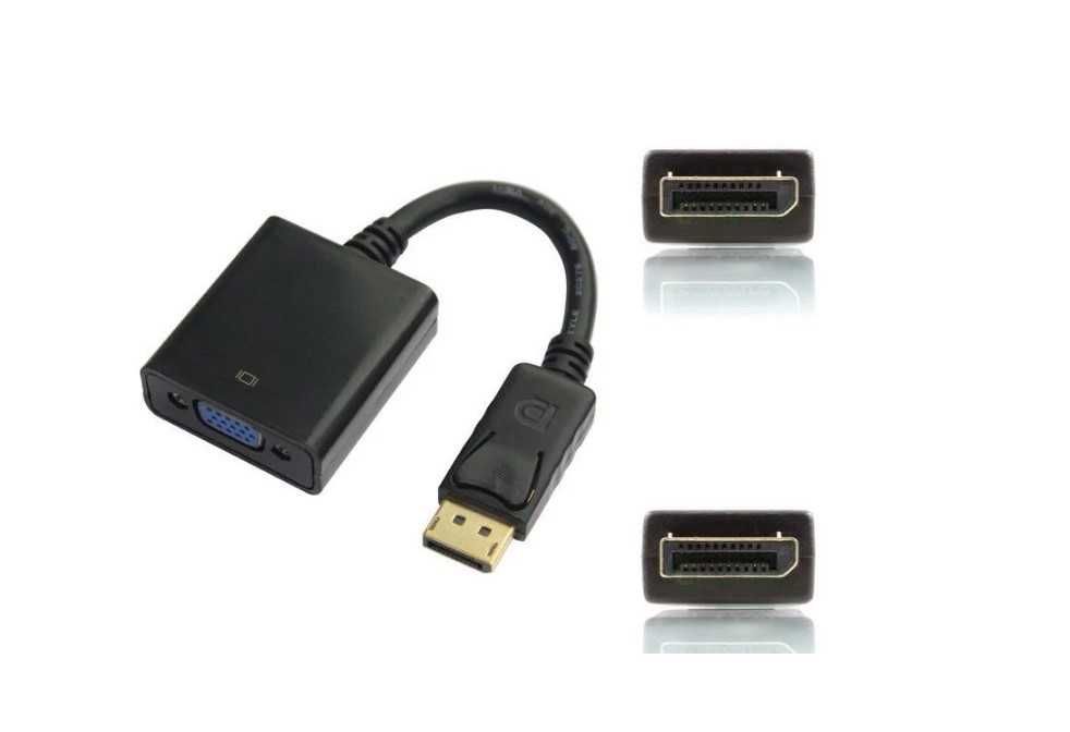 Adaptor DisplayPort la VGA sau HDMI  - nou