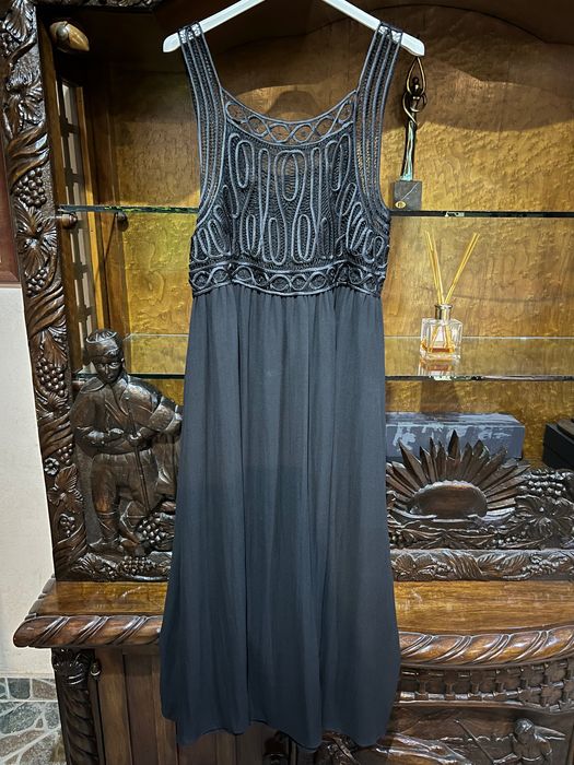 Emporio Armani копринена рокля