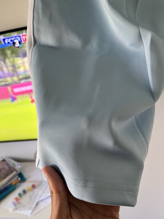 Pantaloni scurti Palm Angels albastri noi cu eticheta