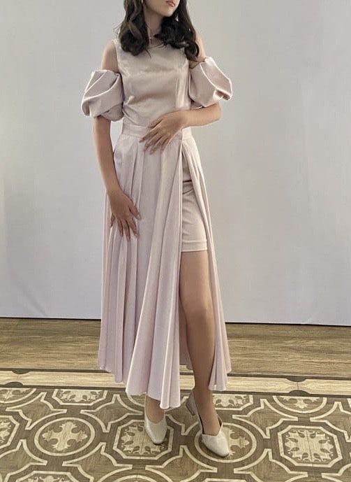 Платье  атлас 42-44 размер