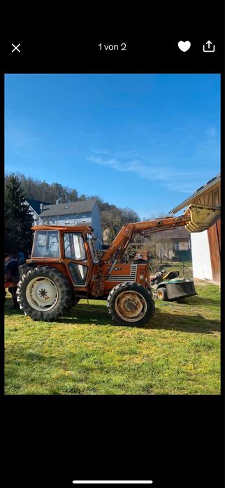 Fiat 780 cu încarcator frontal